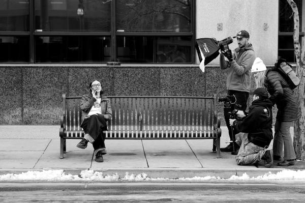 Mae Hunniford Video Shoot Behind the Scenes